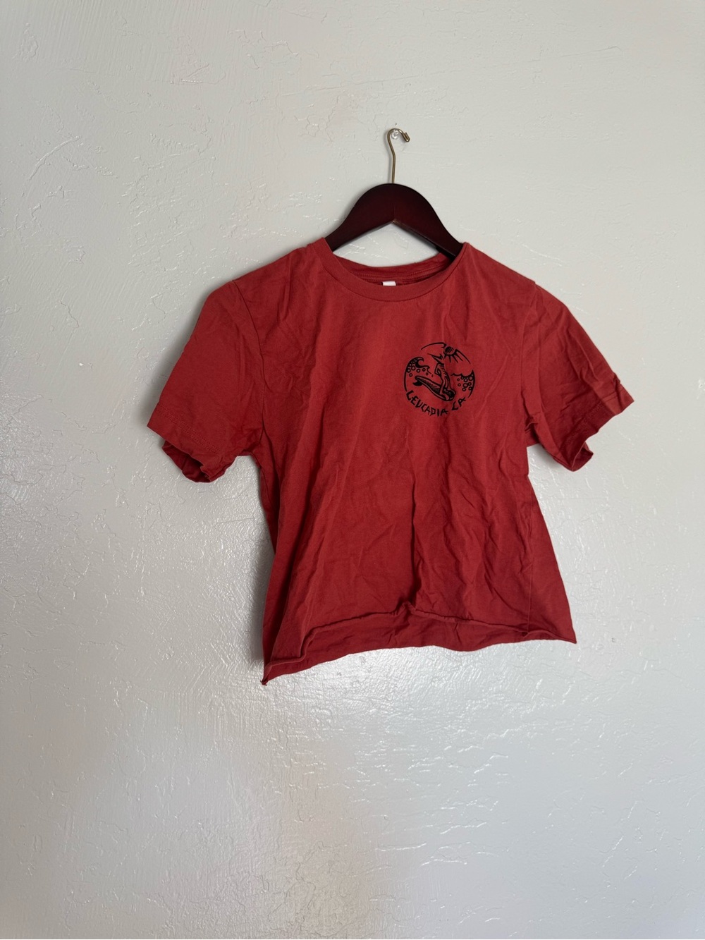 Women’s Short-Sleeve Red Graphic Tee